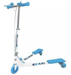 Ozbozz Scissor Folding Scooter - Blue RRP 60.00 lot GDNI