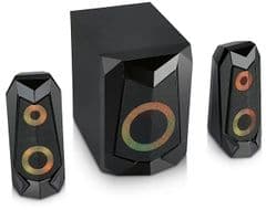 PBX 2.1 Channel Gaming Sound System RRP £99.99 lot H823