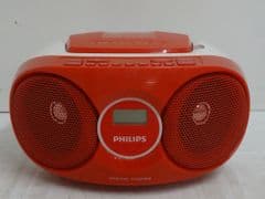 Philips AZ215R/05 Boombox - Red RRP 39.99 lot E0079