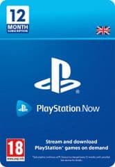 PlayStation Now 12 Month Membership