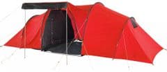 Pro Action 6 Person 3 Room Tunnel Camping Tent Skin RRP 80.00 lot R1218