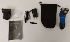 Remington XR1450 Hyperflex Plus Rotary Shaver Black/Blue RRP 149.99 lot H1830