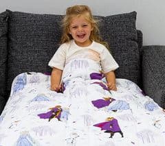 Rest Easy Sleep Better Disney Frozen Weighted Blanket 3kg RRP 45.00 lot GD