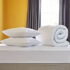 Silentnight Complete Bed Set 10.5 Tog King Size RRP 38.00 lot GD