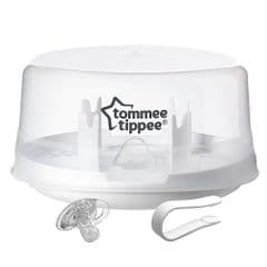 Tommee Tippee Microwave Steam Steriliser RRP 35 lot GD
