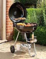 UniFlame 56CM Round Kettle Charcoal Grill RRP 89.00 lot GD