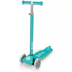 Zinc Light Up Strobe Scooter - Aqua RRP 40.00 lot R1351