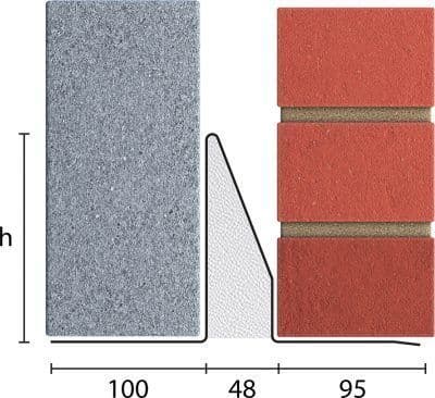 Catnic CG50/100 Standard Duty Cavity Wall Lintel