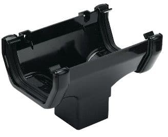 Floplast 114mm Square Running Outlet ROS1