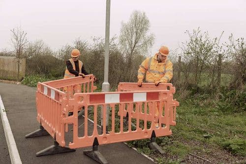 Heras Avalon Plastic Barrier