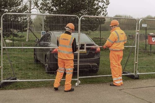 Heras Vehicular Gate