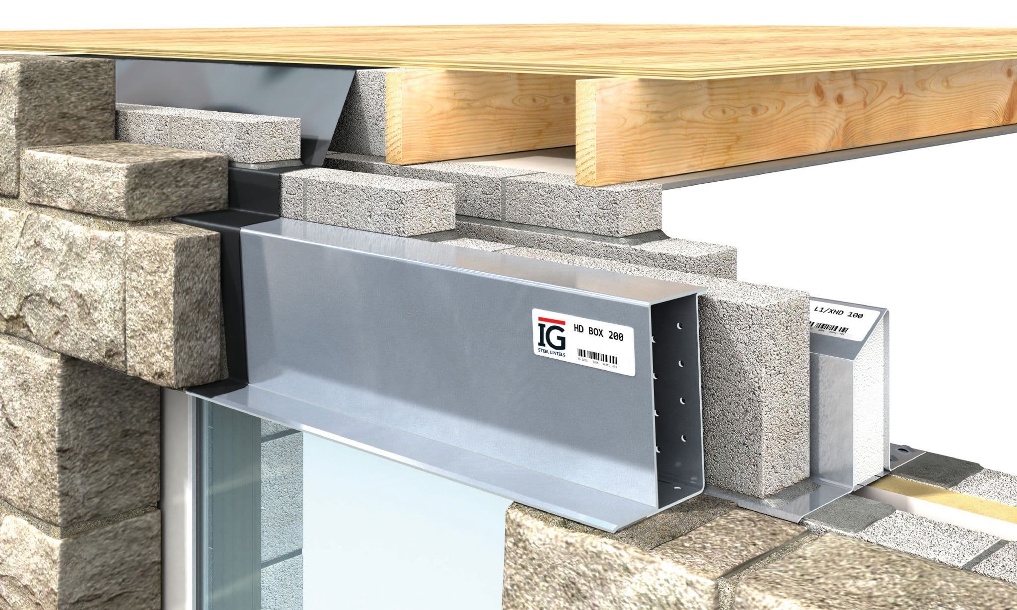 IG HD Box 200 Lintel