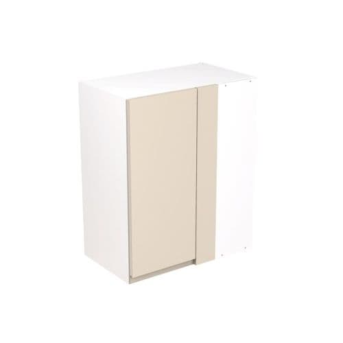 J-Pull Gloss Finish Flatpack Blind Corner Wall Cabinet 600mm