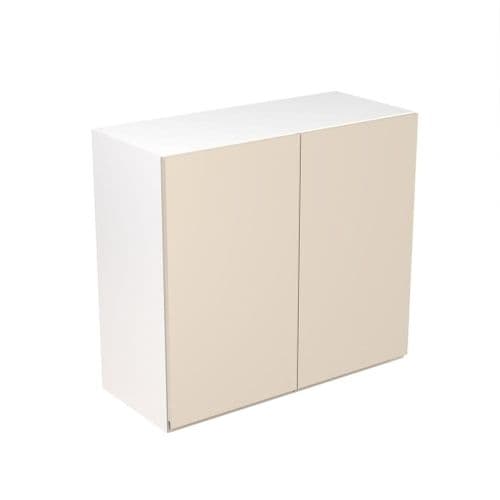 J-Pull Gloss Finish Flatpack Wall Cabinet 800mm