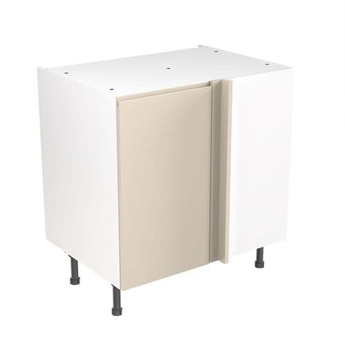 J-Pull Matt Finish Flatpack Blind Corner Base Cabinet 800mm