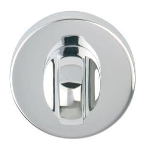 Polished Chrome Plated Round Thumbturn & Release