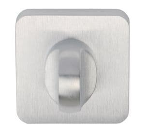 Satin Chrome Plated Radius Square Thumbturn & Release