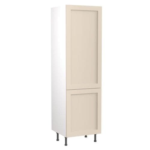 Shaker Matt Finish Flatpack Fridge and Freezer Housing Cabinet