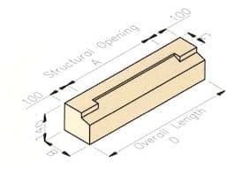 Two Course High Stooled Cills To Brickwork C5