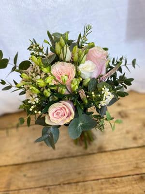 Brides Soft Blush Pink and Ivory