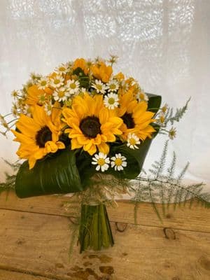 Brides Sunflower Bouquet