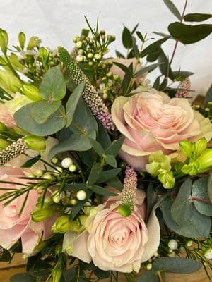 Bridesmaids Soft Blush Pink and Ivory (1)
