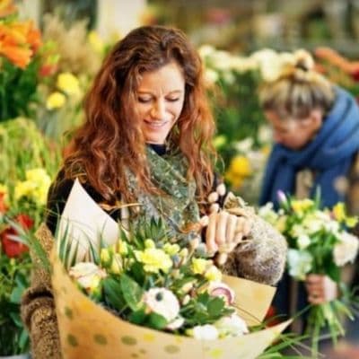 Florist Choice seasonal Hand Tie
