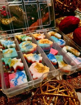 Christmas Gift Box Soya wax melts Mix Lady Million Type