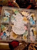 Christmas Gift Box Soya wax melts Mix Light Blue Type