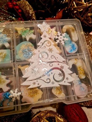 Christmas Gift Box Soya wax melts Mix Noir Type