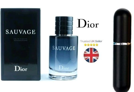 Dior Sauvage - EdT (Eau de Toilette) - 5ml Refillable Sample Atomiser Perfume