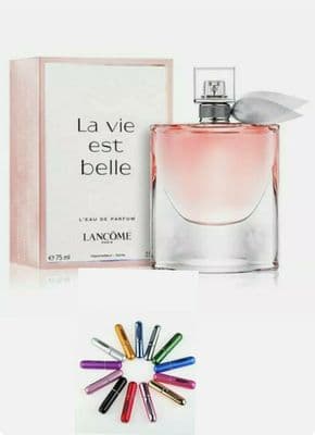 Lancome La Vie Est Belle  5ml Sample size glass vial bottle FREE P&P