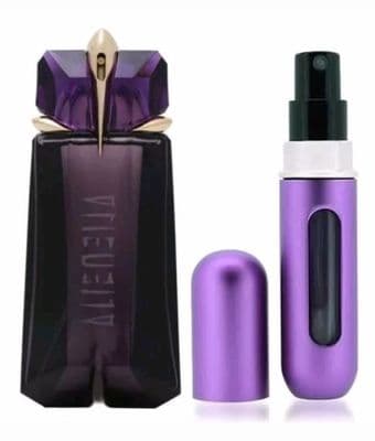 Thierry Mugler Alien Eau de Parfum 5ml Refillabe Travel Atomizer with perfume