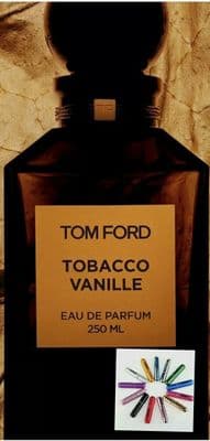 Tom Ford Tobacco Vanille -100% GENUINE EDP - Unisex 5ml Travel Perfume Spray