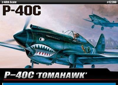 Academy 12280 P-40C Flying Tigers  1:48 scale