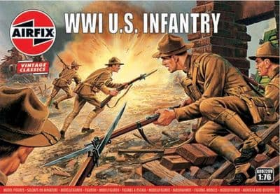 Airfix A00729V WWI U.S. Infantry  1:76 Scale