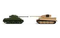 Airfix Starter/Gift Set A50186 Classic Conflict Tiger 1 vs Sherman Firefly1:72 Scale