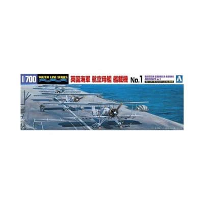 AOSHIMA 1/700 British Carrier-borne Aircraft No.1