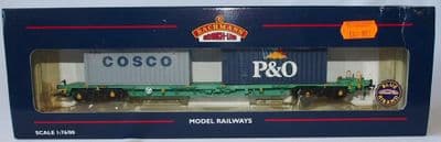 BACHMANN Intermodal Bogie Wagon with 2 20ft ISO Containers 'MSC'