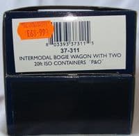 BACHMANN Intermodal Bogie Wagon With 2x 45ft EUCOM Contains