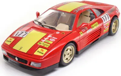 burago 3029 Ferrari 348 tb Evoluzione 1991 #177