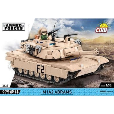COBI TOYS ARMED FORCES M1A2 ABRAMS TANK 1:35 SCALE