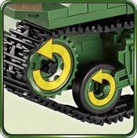 COBI TOYS Sherman M4A3E2 Jumbo 1:35 scale