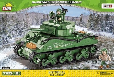 COBI TOYS Sherman M4A3E2 Jumbo 1:35 scale