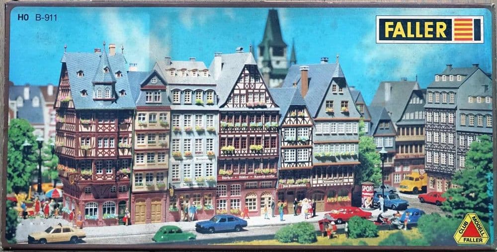 Faller b-911 Roemerberg East original Reconstrucn