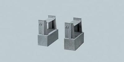 Faller HO 120489 Bridge Parapet Set
