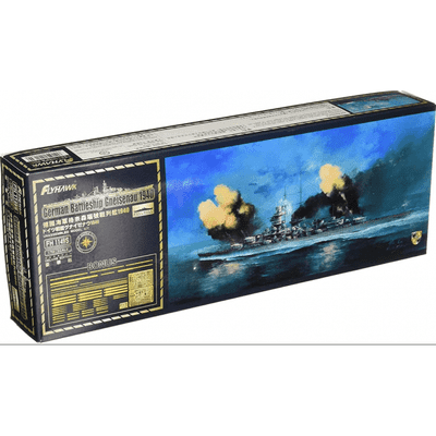 FLYHAWK FH1149S 1:700 German Battlecruiser Gneisenau 1940 Deluxe Edition Model Ship Kit