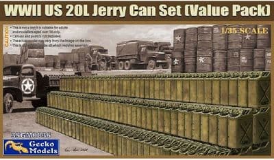 GECKO 35GM0036  US WW2 JERRY CAN SET 1:35 scale