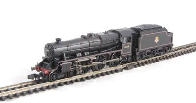 GRAHAM FARISH 372-136A LMS 5MT 'Black 5' 45407 'The Lancashire Fusilier' BR Lined Black (E/E)