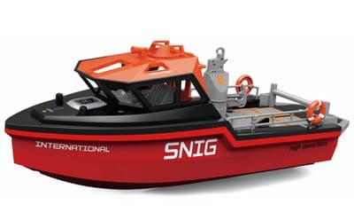 HENG LONG HL3702-B SNIG RESCUE RTR BOAT BRUSHLESS 320MM LENGTH BLACK